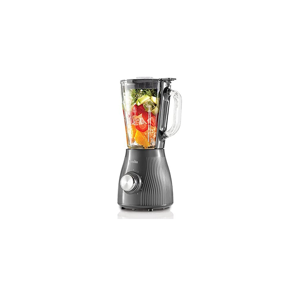 Flow Jug Blender & Smoothie Maker | 700W | 1.75L Glass Jug | Slate Grey [VBL242]