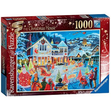 Christmas House Special Edition 1000 Piece Jigsaw Puzzles for Adults & Kids Age 12 Years Up