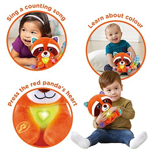 LeapFrog 612103 Colourful Counting Red Panda, Multicoloured 1