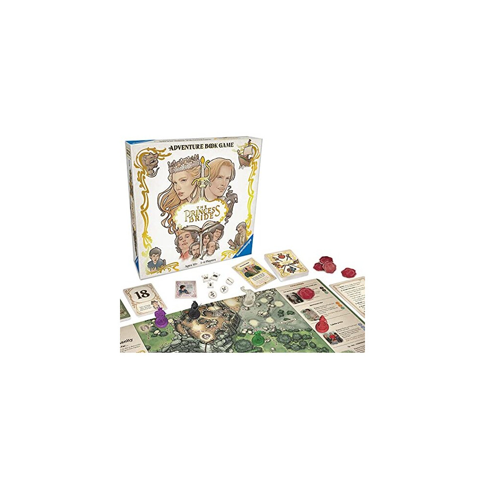 The Princess Bride - Strategy Board Games for Adults & Kids Age 10 Years Up - 1 to 4 Players