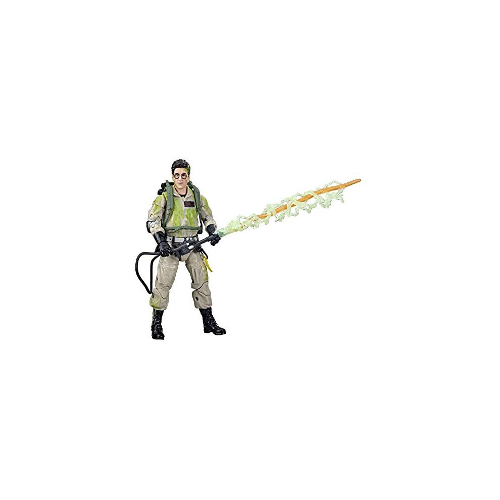 Ghostbusters Plasma Series Glow-in-the-Dark Egon Spengler Toy 15-Cm-Scale Collectible Classic 1984 Ghostbusters Figure, Kids Ages 4 and Up, Multicolor