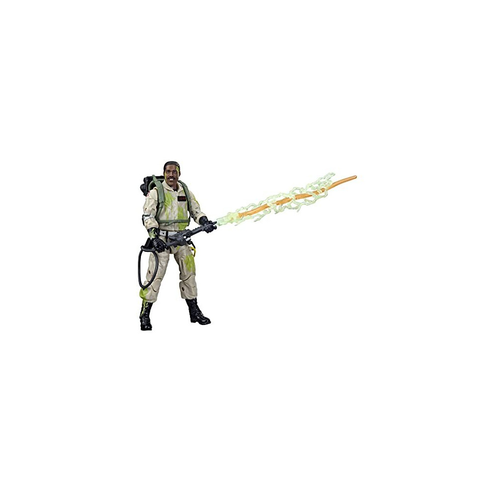 Ghostbusters Plasma Series Glow-in-the-Dark Winston Zeddemore Toy 15-Cm-Scale Collectible Classic 1984 Figure, Ages 4 and Up, Multicolor, F4851