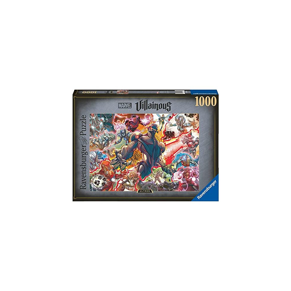 Marvel Villainous Ultron 1000 Piece Jigsaw Puzzles for Adults & Kids Age 12 Years Up