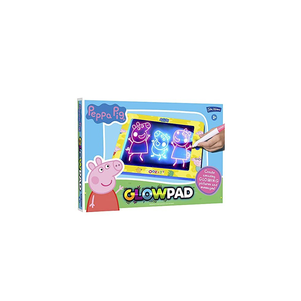 | Peppa Pig GLOWPAD light-up drawing pad: Bring your pictures to life! | Arts & crafts | Ages 4+