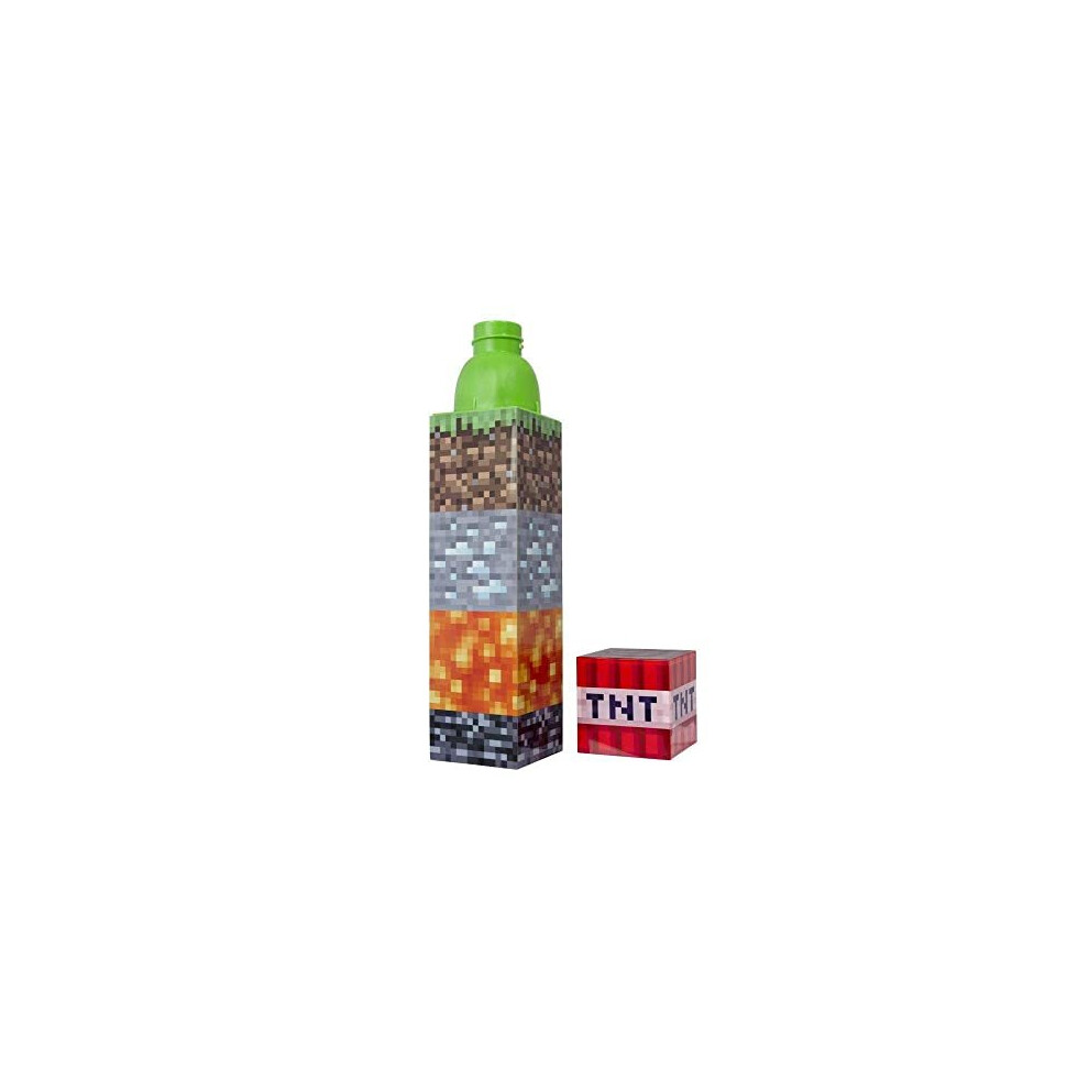 Minecraft Reusbale Torch Bottle - Stacking Blocks