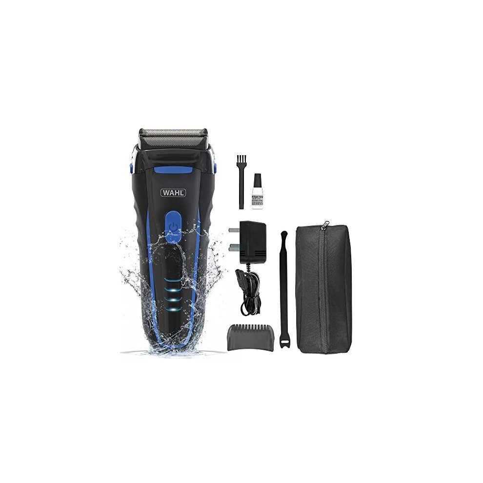 Father's Day Gift, Gifts for Dad, Clean and Close, Men's Shaver, Electric Shavers for Men, Beard Shaving, Flex Foil, Waterproof, Easy Clean, Rubber
