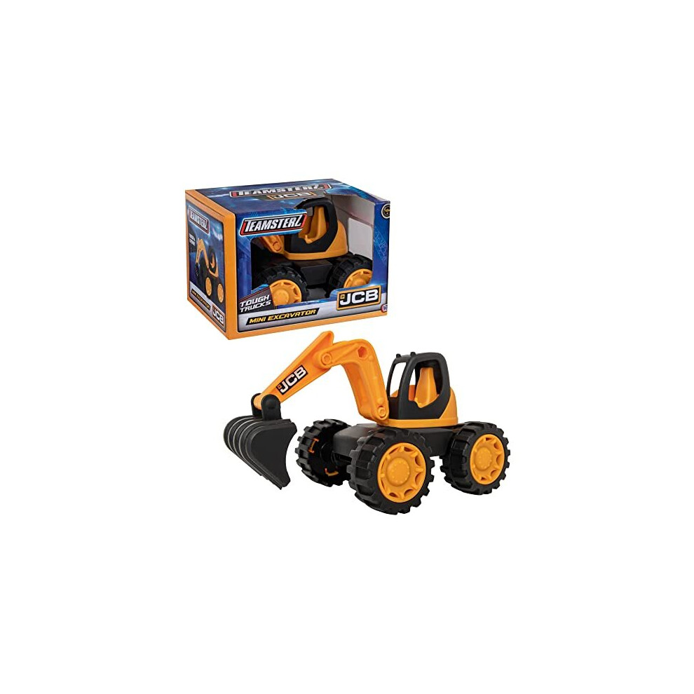 JCB - Kids Toys - Construction Excavator Toy - Truck Toy - iconic Construction Vehicles - Kids' Play Figures & Vehicles - 2 Year Old Boys & Girls Plus