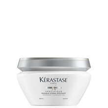 Kérastase Specifique, Hydrating & Smoothing Conditioning Hair Mask, For Oil-prone & Sensitive Scalps, With Rhamnose & Complex AOX, Masque