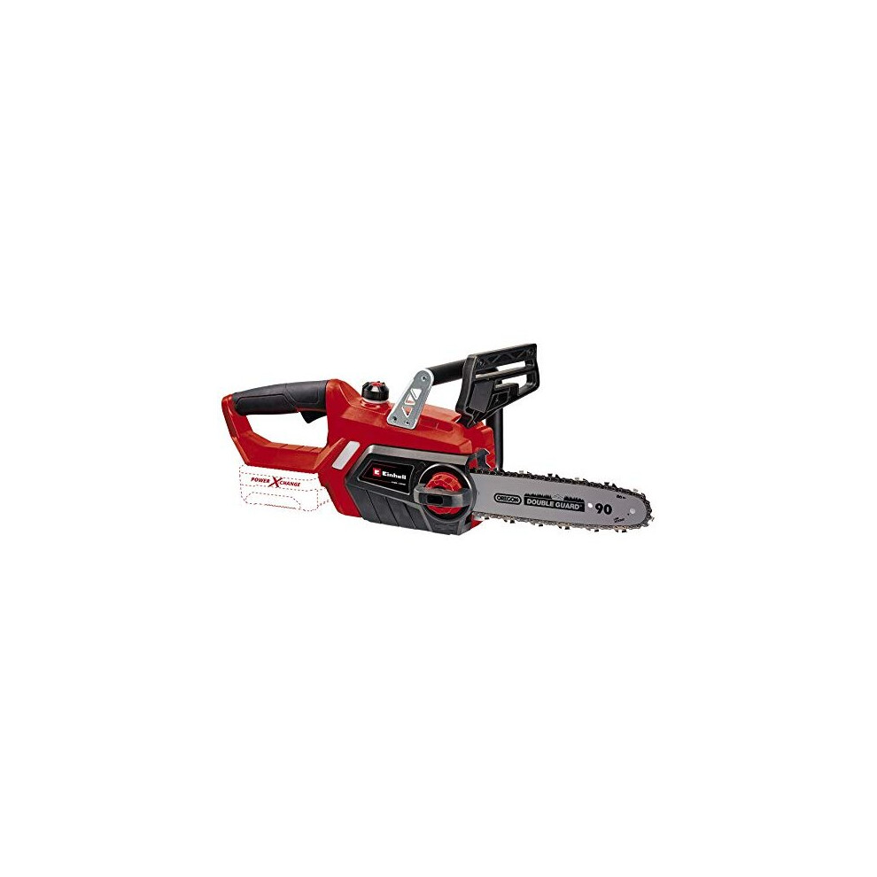 Power X-Change 18V Cordless Chainsaw - 10 Inch (25cm) Electric Chainsaw Cordless With OREGON Bar and Chain - GE-LC 18/25 Li Solo Battery Chainsaw