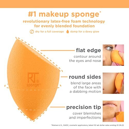 Real Techniques Miracle Complexion Sponge (Pack of 4) 2