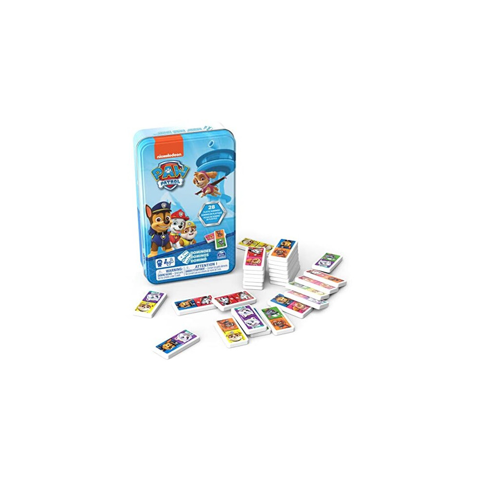 6033087 Dominoes Game in Tin