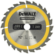 Portable Construction Circular Saw Blade 165 x 20mm x 24T
