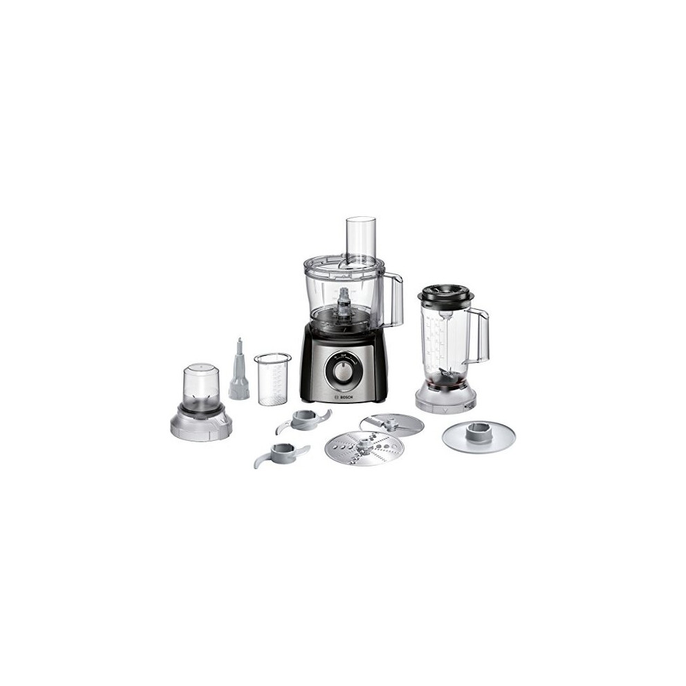 MultiTalent 3 MCM3501MGB Compact 800 W Food Processor - Black & Stainless Steel