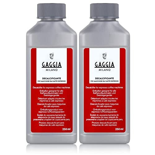 Gaggia Decalcifier Descaler Solution 250ml (2 Bottles)