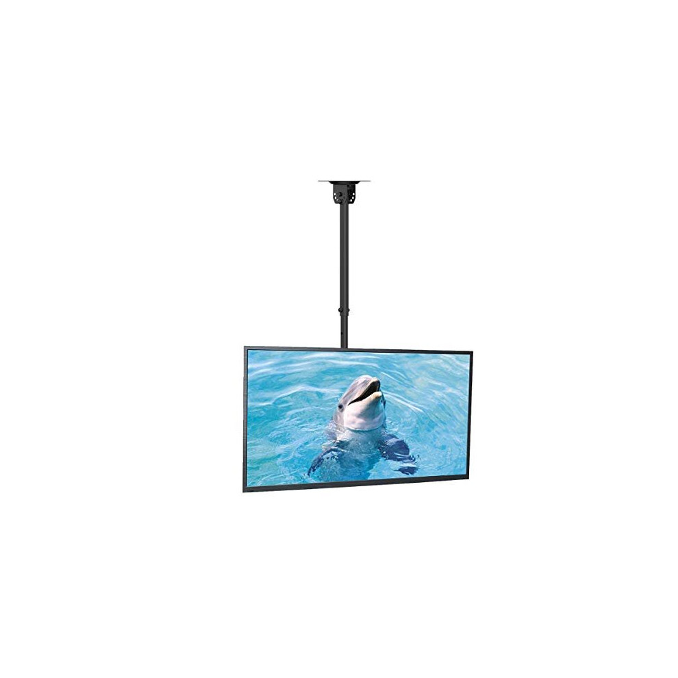 Ceiling TV Mount Fits Most 26-55 inch LCD LED Plasma Panel Display with Max VESA 400x400mm Loaded up to 45kg/100lbs Height Adjustable MC4602