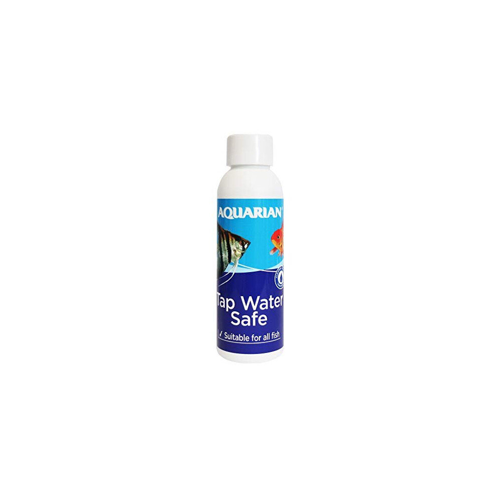 TAP WATER SAFE, Aquarium Water Conditioner, 118 ml Bottle,White