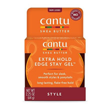 Shea Butter For Natural Hair Extra Hold Edge Stay Gel, 65ml (packaging may vary)