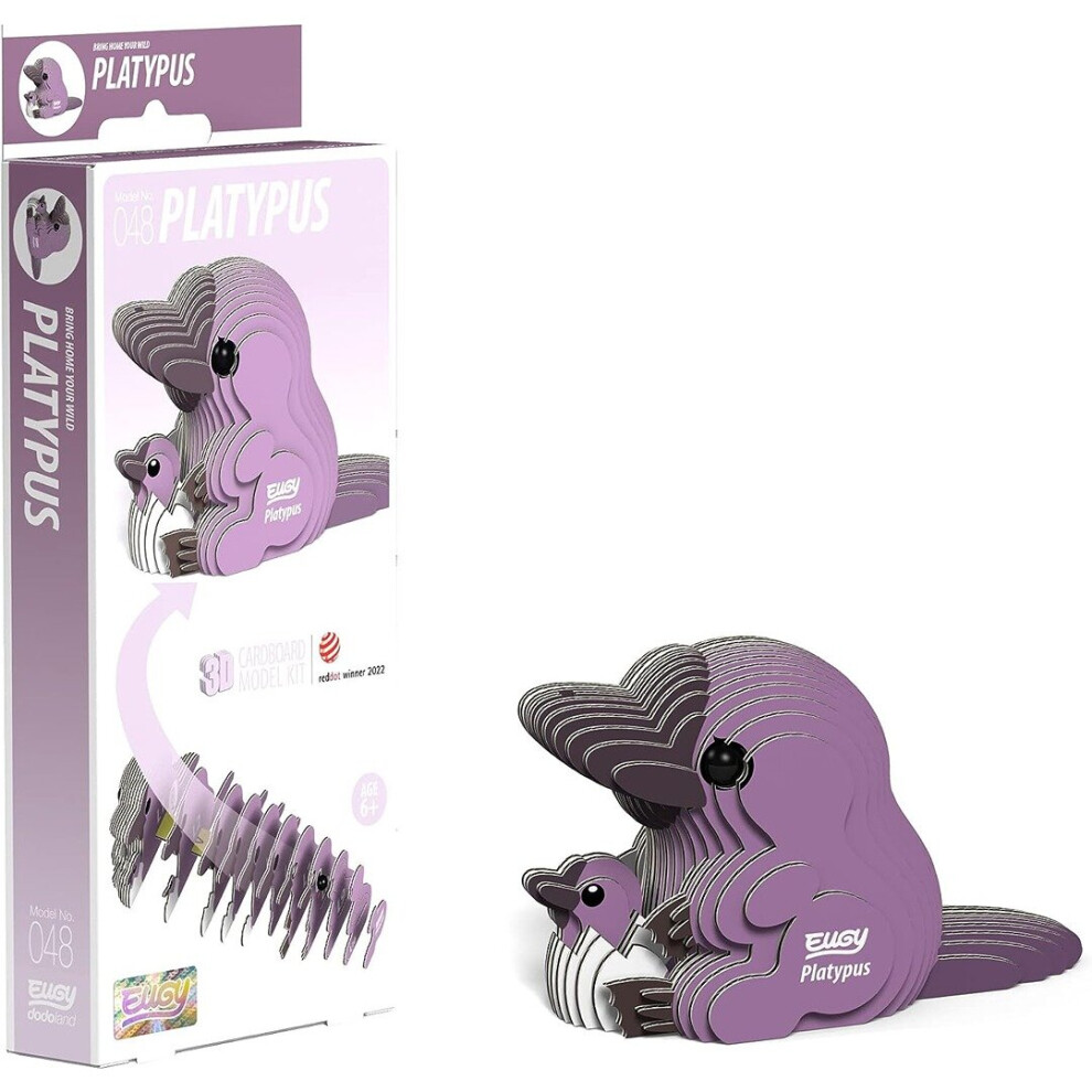 New Eugy Platypus 3D Craft Kit