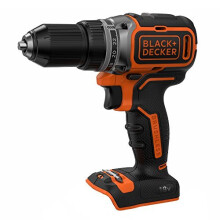 BLACK+DECKER 18 V Cordless Brushless Drill Driver Power Tool, Batery Not Included, BL186N-XJ