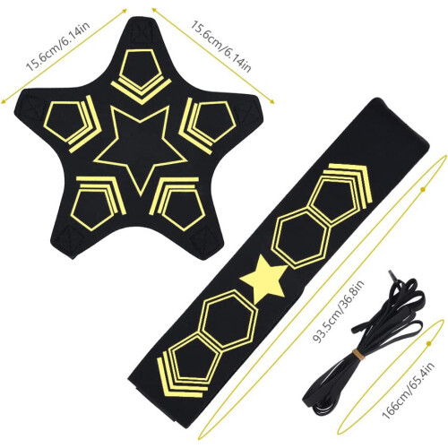 Football Kick Throw Solo Practice Training Skill Adjustable Waist Belt 1