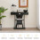 Costway T-Shaped Living Room Console Table Entryway Accent Table w/ Drawer 5