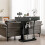 Costway T-Shaped Living Room Console Table Entryway Accent Table w/ Drawer 4