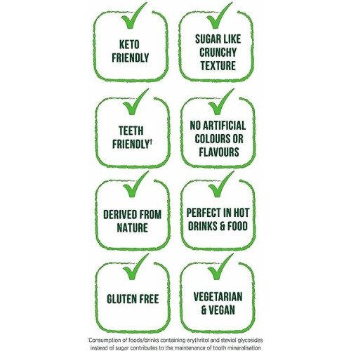 Pure Via Stevia Leaf Sweet Granules 1kg Natural Sweetener Sugar