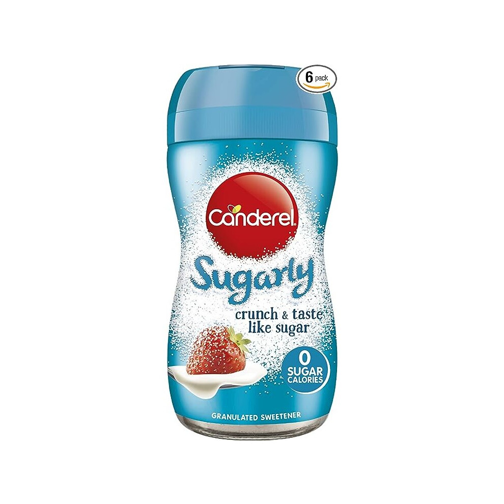 Canderel Sugarly Crunchy Sweetener 6 x 275g