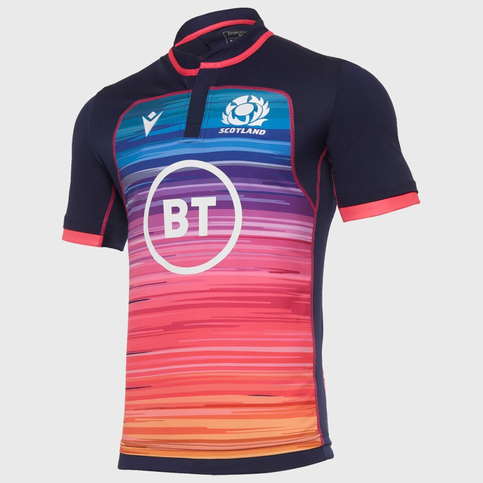 (M) 2021 Scotland Rugby Training Shirt Jersey