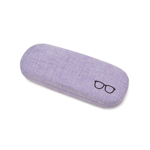(Purple) HARD SHELL GLASSES CASE