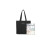 (Black) Large Capacity Canvas Shopping Shoulder  Bag 2