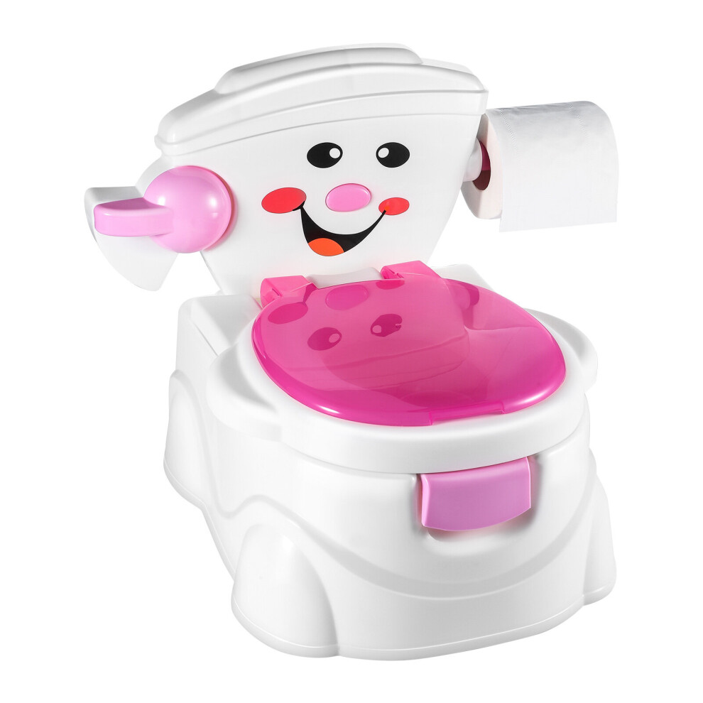 (pink) Kids Toilet Potty Trainer Training Seat