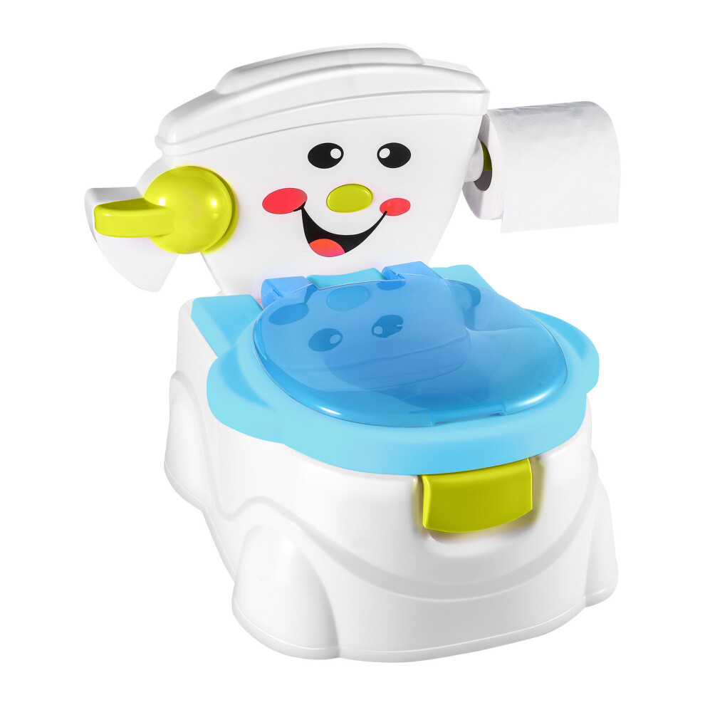 (blue) Kids Toilet Potty Trainer Training Seat