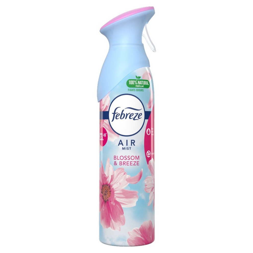 Febreze Air Freshener Spray Blossom And Breeze 300ML ( pack of 6 )