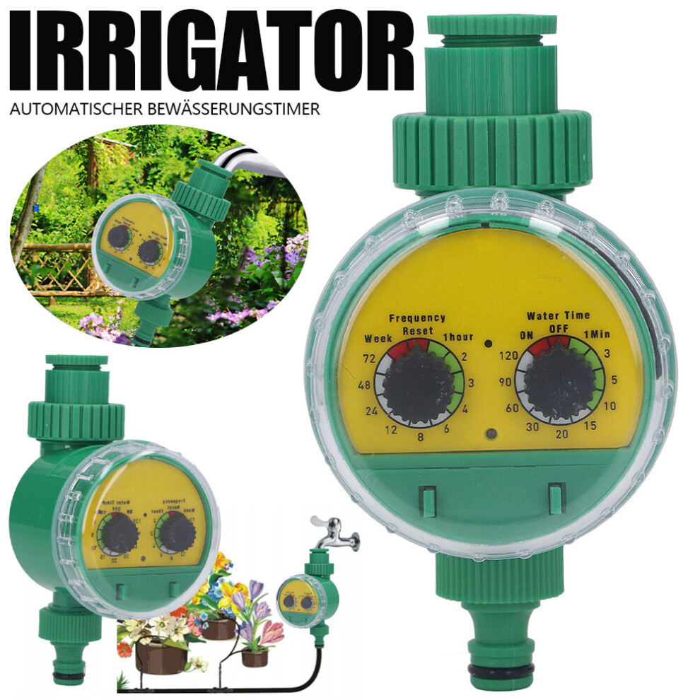 ELECTRONIC GARDEN WATER TIMER HOSELOCK IRRIGATION SYSTEM OUTDOOR PLANT