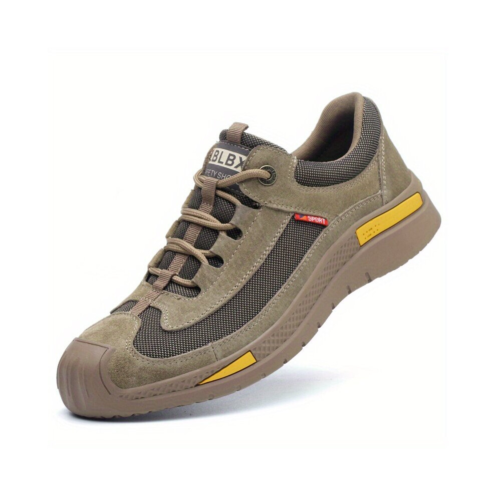 Mens Puncture Proof Steel Toe Anti Smashing Non Slip Work Safety Shoes 885664887699
