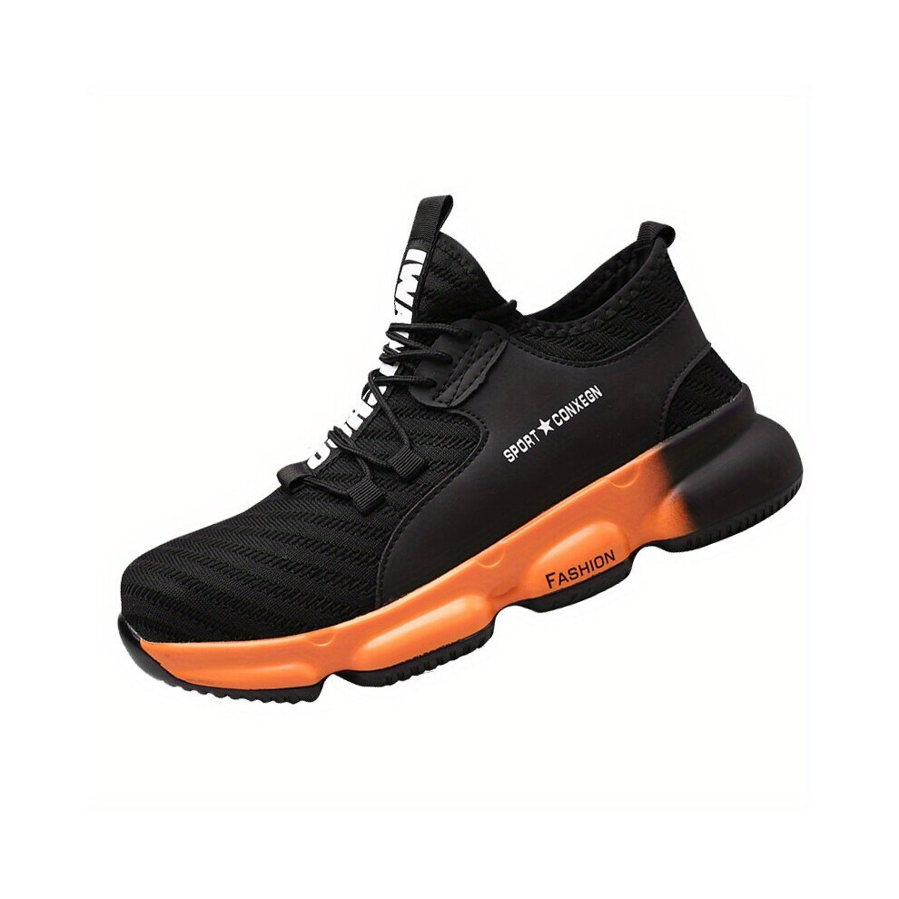 Mens Puncture Proof Steel Toe Anti Smashing Non Slip Work Safety Shoes 885664948796