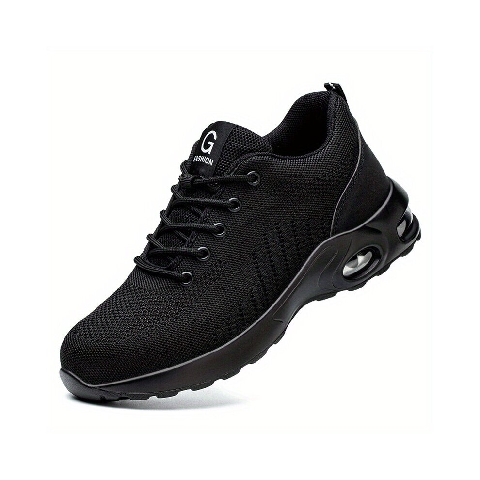 Mens Steel Toe Puncture Proof Anti Skid Work Safety Shoes Breathable Industrial Construction Sneakers 885664959907