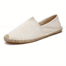 Mens Espadrilles Loafer Shoes Casual Slip on Shoes Comfortable Walking Shoes
