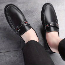 Mens Casual PU Leather Boat Shoes Lightweight Slip On Dress Shoes