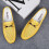 Mens Casual Hollow Out Bit Loafers 5