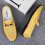 Mens Casual Hollow Out Bit Loafers 6