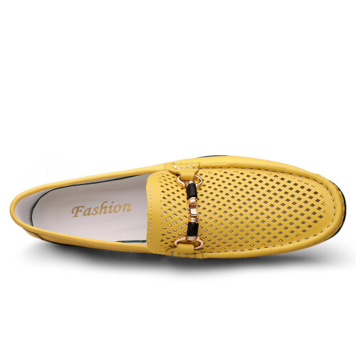 Mens Casual Hollow Out Bit Loafers 2