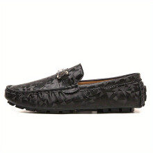 Mens Patterned Moccasin Loafer Shoes Comfy Non slip Slip On Driving Shoes Mens Moccasin Shoes Spring And Summer