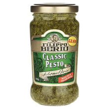Filippo Berio Classic Pesto 190g ( Pack of 6 )