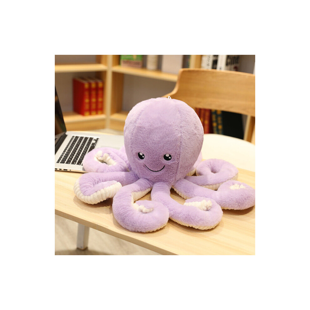 (purple, 80CM) 80CM Lovely Simulation Octopus Pendant Plush Stuffed Toy Soft Animal Home