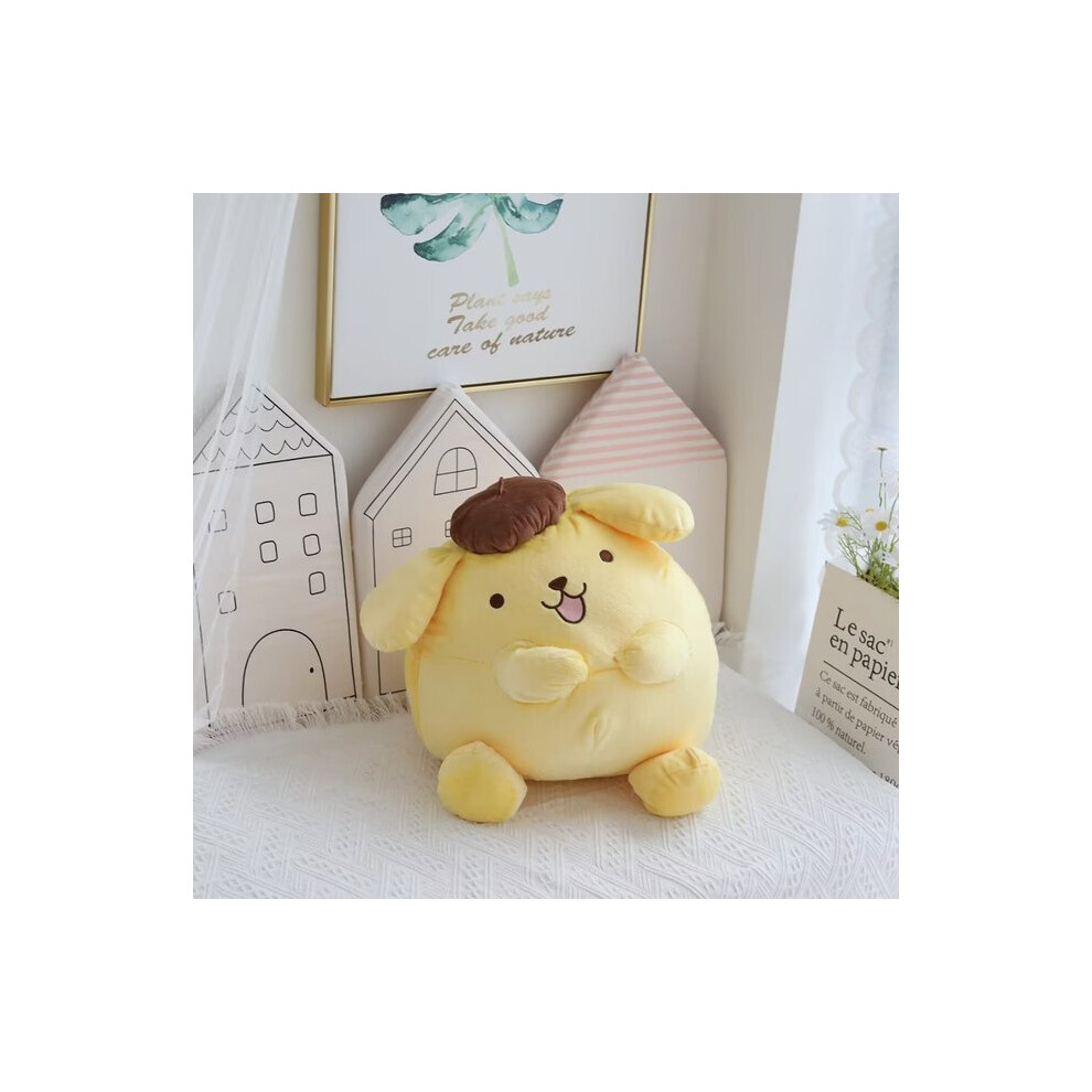 (B) 50cm Big Size Sanrio Pompompurin Stuffed Plush Toys Lovely Gifts For Kids