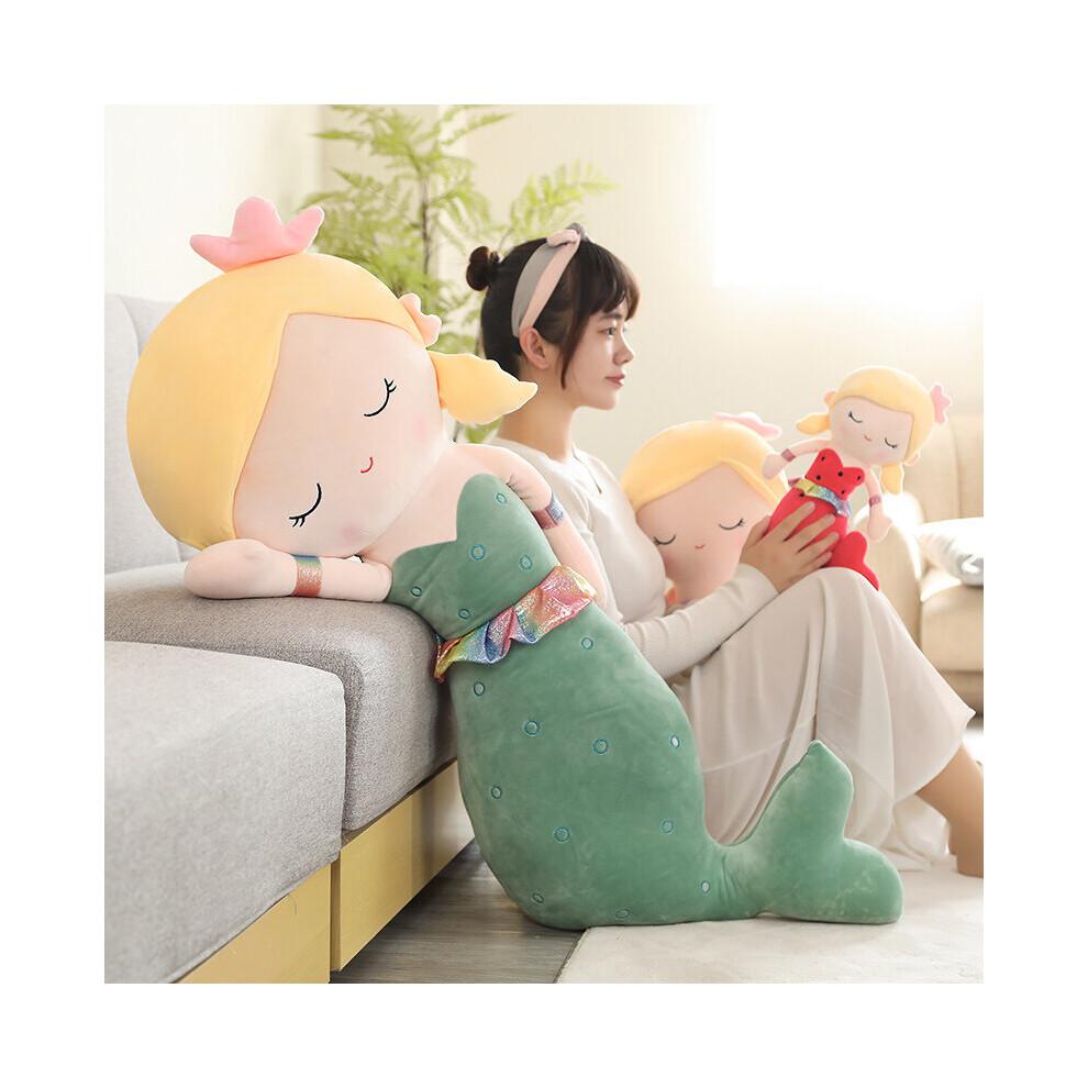 Purple 115cm Large Mermaid High Quality Filled Cotton Stuffed Plush Toy for Girls Princess