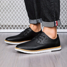 Mens Hollow Out Lace Up Comfy Breathable Smart Casual Shoes