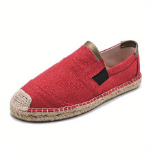 Mens Espadrilles Loafer Shoes Casual Slip on Shoes Comfortable Walking Shoes